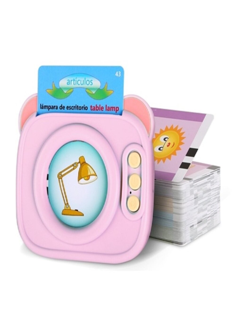 Talking Flash Cards 224 Words | Spanish English Educational Toy